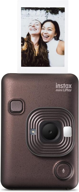 Fujifilm INSTAX Mini LIPLAY Hybrid Instant Camera - Deep Bronze